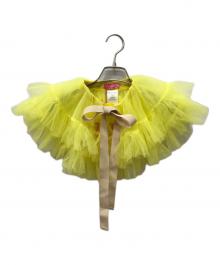 VIVIANO（ヴィヴィアーノ）の古着「チュールカラー」｜イエロー