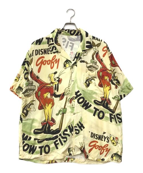 Porter Classic（ポータークラシック）Porter Classic (ポータークラシック) DISNEY VINTAGE POSTERS PORTER CLASSIC ALOHA イエロー サイズ:Mの古着・服飾アイテム