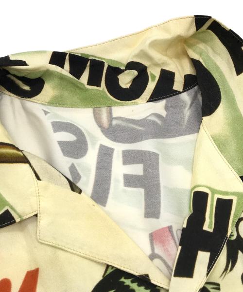 Porter Classic（ポータークラシック）Porter Classic (ポータークラシック) DISNEY VINTAGE POSTERS PORTER CLASSIC ALOHA イエロー サイズ:Mの古着・服飾アイテム