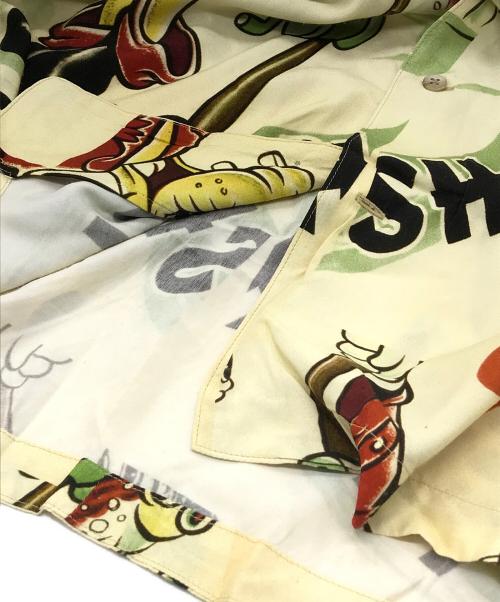 Porter Classic（ポータークラシック）Porter Classic (ポータークラシック) DISNEY VINTAGE POSTERS PORTER CLASSIC ALOHA イエロー サイズ:Mの古着・服飾アイテム