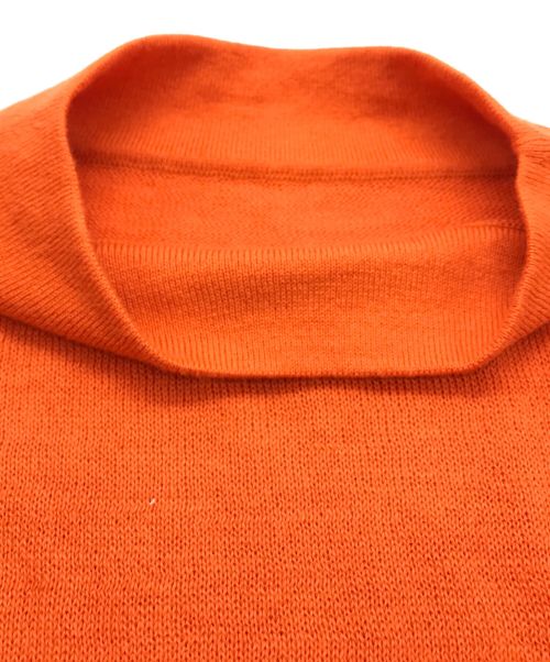 45R（フォーティファイブ・アール）45R (フォーティーファイブアール) 45色の908超ガーゼヨックネック オレンジ サイズ:01 未使用品の古着・服飾アイテム