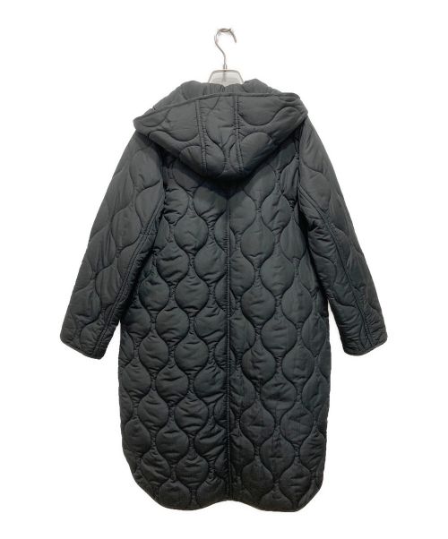 Emma Taylor（エマテイラー）Emma Taylor (エマテイラー) 美シルエット3wayキルティングフードコート ブラック サイズ:36の古着・服飾アイテム