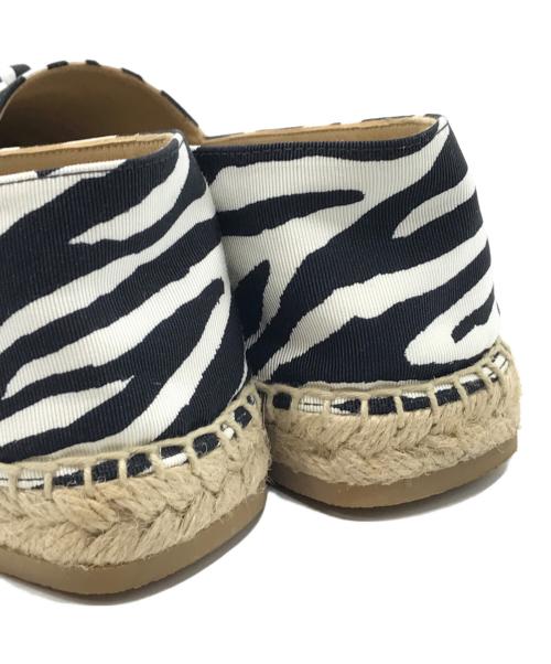 sergio rossi（セルジオロッシ）sergio rossi (セルジオロッシ) ウェッジソールサンダル ブラック サイズ:36.5の古着・服飾アイテム