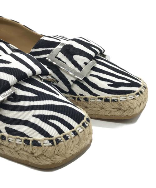 sergio rossi（セルジオロッシ）sergio rossi (セルジオロッシ) ウェッジソールサンダル ブラック サイズ:36.5の古着・服飾アイテム