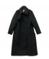 toteme（トーテム）の古着「ウールスタンドカラーコート」｜ブラック