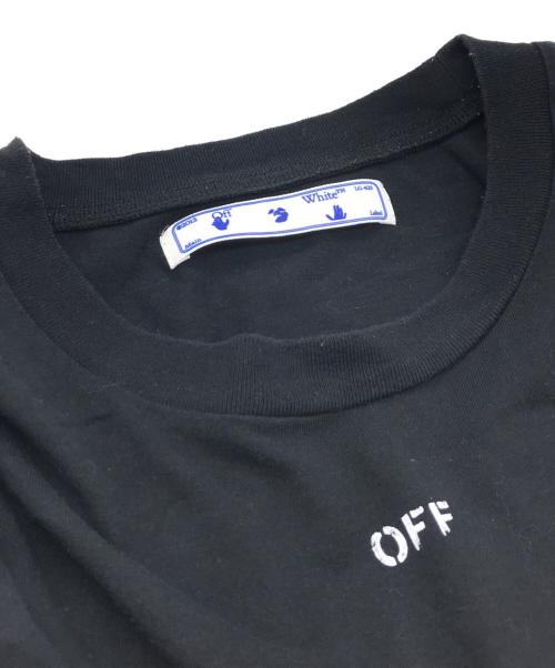 OFFWHITE（オフホワイト）OFFWHITE (オフホワイト) アロースプレープリントTシャツ ブラック サイズ:XXLの古着・服飾アイテム