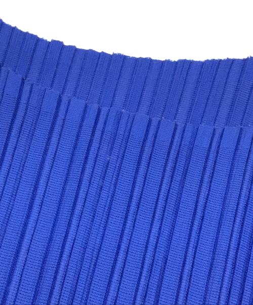 PLEATS PLEASE（プリーツプリーズ）PLEATS PLEASE (プリーツプリーズ) サークル カットソー ブルー サイズ:3の古着・服飾アイテム