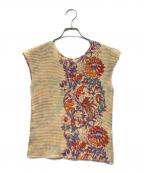 me ISSEY MIYAKEミーイッセイ ミヤケ）の古着「ブラウス」｜ベージュ