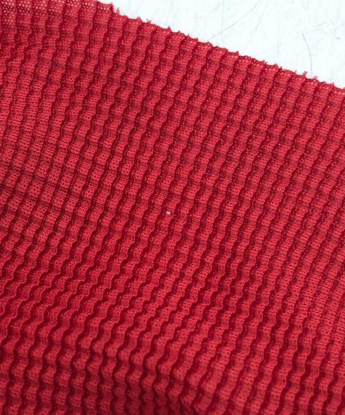 me ISSEY MIYAKE（ミーイッセイ ミヤケ）me ISSEY MIYAKE (ミーイッセイ ミヤケ) プリーツカットソー レッド サイズ:下記参照の古着・服飾アイテム