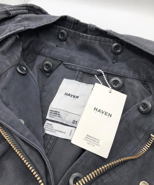 HAVEN（ヘイブン）HAVEN (ヘイブン) M-51 Fishtail parkar(フィッシュテールパーカー ) ネイビー サイズ:01の古着・服飾アイテム
