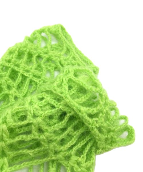 TTT MSW（ティー）TTT MSW (ティー) Spider Handmade Knit グリーン サイズ:Mの古着・服飾アイテム