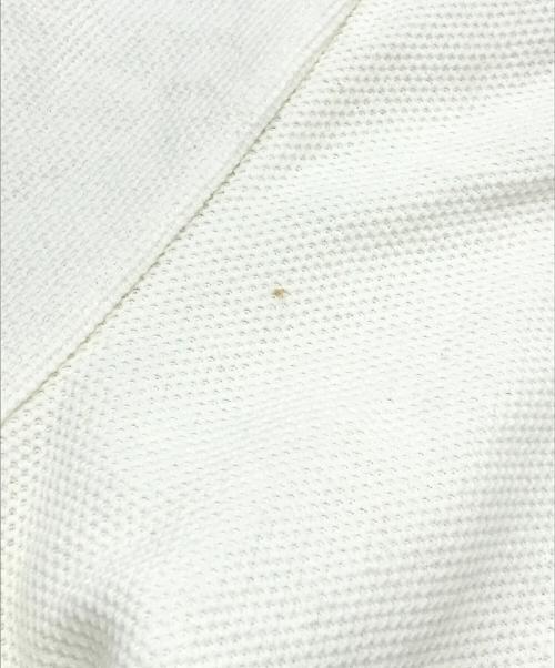 BONCOURA（ボンクラ）BONCOURA (ボンクラ) Heavyweight Polo ホワイト サイズ:40の古着・服飾アイテム