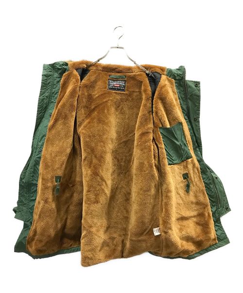 SUPREME（シュプリーム）Supreme (シュプリーム) Hysteric Glamour (ヒステリックグラマー) モッズコート グリーン サイズ:Mの古着・服飾アイテム