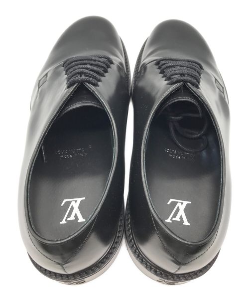 LOUIS VUITTON（ルイ ヴィトン）LOUIS VUITTON (ルイ ヴィトン) ヴォルテール・ライン ダービー ブラック サイズ:8 1/2の古着・服飾アイテム