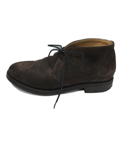 berwick（バーウィック）berwick (バーウィック) チャッカブーツ ブラウン サイズ:7 1/2の古着・服飾アイテム