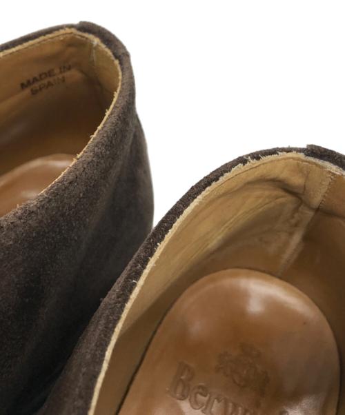 berwick（バーウィック）berwick (バーウィック) チャッカブーツ ブラウン サイズ:7 1/2の古着・服飾アイテム