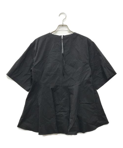 ELENDEEK（エレンディーク）ELENDEEK (エレンディーク) FRILL PEPLUM BL ブラック サイズ:FREEの古着・服飾アイテム