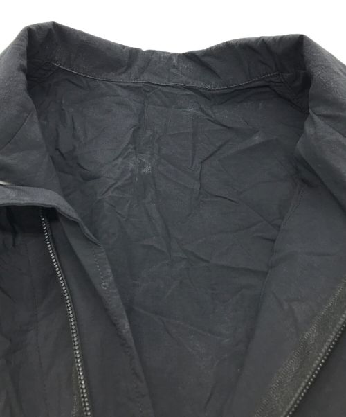 s'yte（サイト）s'yte (サイト) NYLON TAFFETA SHORT SLEEVE JUMPSUIT ブラック サイズ:2の古着・服飾アイテム