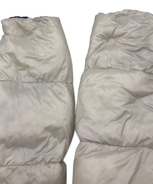 MaxMara（マックスマーラ）MaxMara (マックスマーラ) テクニカル キャンバス リバーシブル ダウン コート ベージュ サイズ:44 未使用品の古着・服飾アイテム