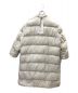 MaxMara (マックスマーラ) テクニカル キャンバス リバーシブル ダウン コート ベージュ サイズ:44 未使用品：40000円