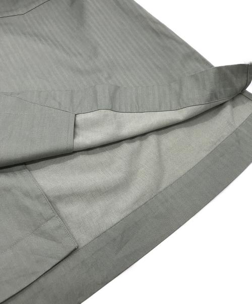 AURALEE（オーラリー）AURALEE (オーラリー) WASHED FINX HERRINGBONE S／S グリーン サイズ:Sの古着・服飾アイテム