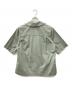 AURALEE (オーラリー) WASHED FINX HERRINGBONE S／S グリーン サイズ:S：10000円