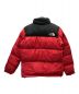 THE NORTH FACE (ザ ノース フェイス) ヌプシダウンジャケット レッド サイズ:XL：14000円