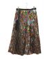 sacai（サカイ）の古着「Floral Print Skirt」｜ブラック