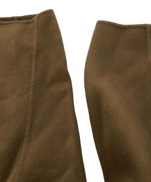 MUSE de Deuxieme Classe（ミューズ ドゥーズィエム クラス）MUSE de Deuxieme Classe (ミューズ ドゥーズィエム クラス) ウールアンゴラリバーコート ベージュ サイズ:下記参照の古着・服飾アイテム