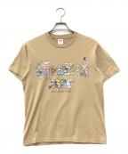 SUPREMEシュプリーム）の古着「Varsity Tee」｜ベージュ