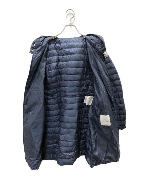 MONCLER（モンクレール）MONCLER (モンクレール) スプリング ロング ダウンコート ネイビー サイズ:Sの古着・服飾アイテム