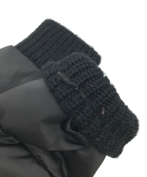 ELISABETTA FRANCHI（エリザベッタフランキ）ELISABETTA FRANCHI (エリザベッタフランキ) ベルト付ダウンコート ブラック サイズ:40の古着・服飾アイテム