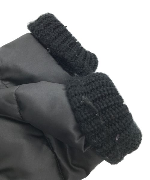 ELISABETTA FRANCHI（エリザベッタフランキ）ELISABETTA FRANCHI (エリザベッタフランキ) ベルト付ダウンコート ブラック サイズ:40の古着・服飾アイテム