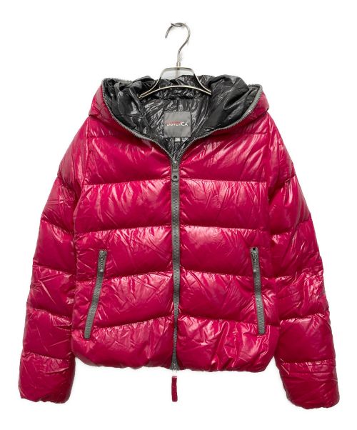 DUVETICA（デュベティカ）DUVETICA (デュベティカ) THIA ダウンジャケット ピンク サイズ:Mの古着・服飾アイテム