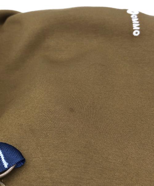 OMMO（オーエムエムオー）OMMO (オーエムエムオー) LOGO HOODIE ブラウン サイズ:Sの古着・服飾アイテム