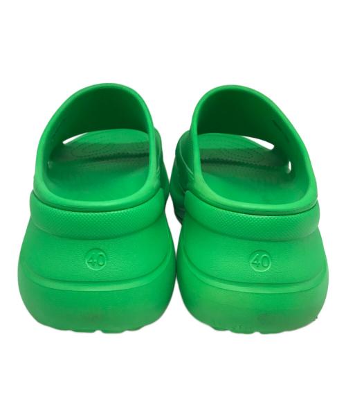 BALENCIAGA（バレンシアガ）BALENCIAGA (バレンシアガ) crocs (クロックス) CROCS POOL RUB SLIDE グラスグリーン サイズ:40の古着・服飾アイテム