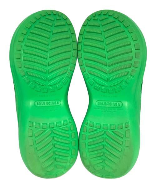 BALENCIAGA（バレンシアガ）BALENCIAGA (バレンシアガ) crocs (クロックス) CROCS POOL RUB SLIDE グラスグリーン サイズ:40の古着・服飾アイテム