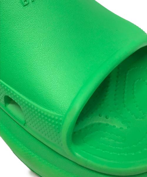 BALENCIAGA（バレンシアガ）BALENCIAGA (バレンシアガ) crocs (クロックス) CROCS POOL RUB SLIDE グラスグリーン サイズ:40の古着・服飾アイテム