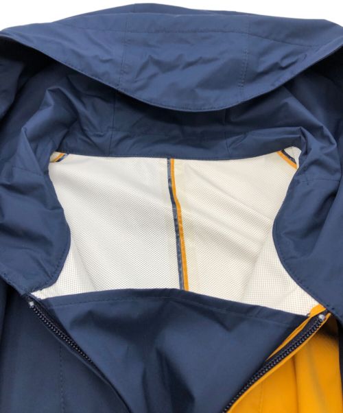 BEAMS PLUS（ビームスプラス）BEAMS PLUS (ビームスプラス) ROWING BLAZERS (ローイングブレザーズ) 別注 アノラックパーカー イエロー×ネイビー サイズ:Mの古着・服飾アイテム