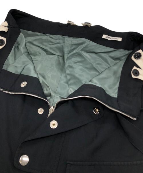 FUMIKA UCHIDA（フミカウチダ）FUMIKA UCHIDA (フミカウチダ) GABA HIGH-WAIST SUSPENDER PANT ブラック サイズ:36の古着・服飾アイテム