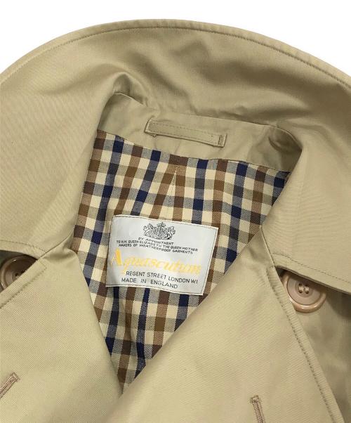 Aquascutum（アクアスキュータム）Aquascutum (アクアスキュータム) トレンチコート ベージュ サイズ:下記参照の古着・服飾アイテム