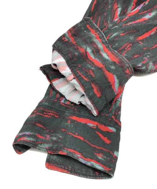 LITTLEBIG（リトルビッグ）LITTLEBIG (リトルビッグ) TK CAMO Open Collar SH ブラック サイズ:1の古着・服飾アイテム