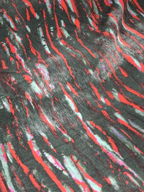 LITTLEBIG（リトルビッグ）LITTLEBIG (リトルビッグ) TK CAMO Open Collar SH ブラック サイズ:1の古着・服飾アイテム