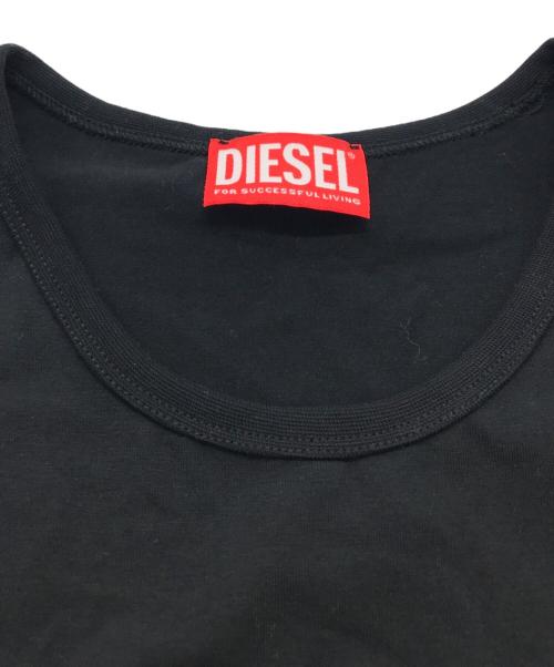 DIESEL（ディーゼル）DIESEL (ディーゼル) T-ANGIE Tシャツ ブラック サイズ:Mの古着・服飾アイテム