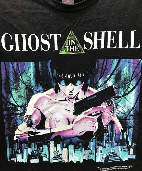 GEEKS RULE（ギークスルール）GEEKS RULE (ギークスルール) Motoko 攻殻機動隊 GHOST IN THE SHELLプリントTシャツ ブラック サイズ:Mの古着・服飾アイテム