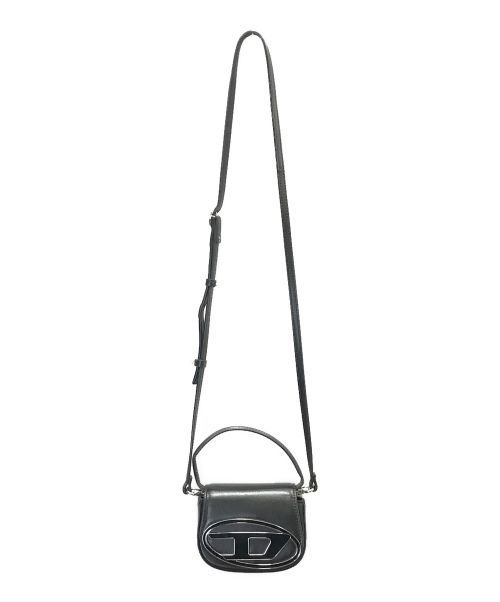DIESEL（ディーゼル）DIESEL (ディーゼル) 1DRレザークロスボディバッグ ブラック サイズ:下記参照の古着・服飾アイテム