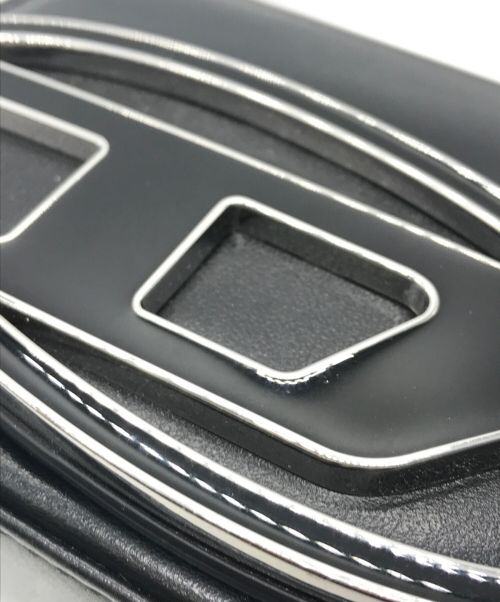 DIESEL（ディーゼル）DIESEL (ディーゼル) 1DRレザークロスボディバッグ ブラック サイズ:下記参照の古着・服飾アイテム