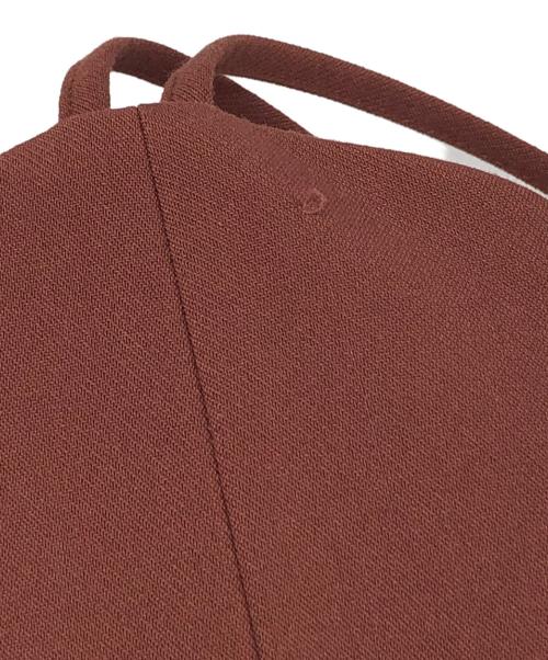 Ameri（アメリ）AMERI (アメリ) SIDE MARBELT LADY LIKE DRESS ボルドー サイズ:Mの古着・服飾アイテム