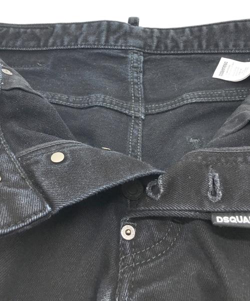 DSQUARED2（ディースクエアード）DSQUARED2 (ディースクエアード) SKATER JEAN ブラック サイズ:48の古着・服飾アイテム
