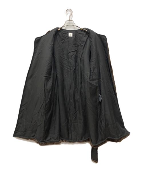 6(ROKU) BEAUTY&YOUTH（ロク ビューティーアンドユース）6(ROKU) BEAUTY&YOUTH (ロク ビューティーアンドユース) FAKE FUR COAT ブラウン サイズ:38の古着・服飾アイテム